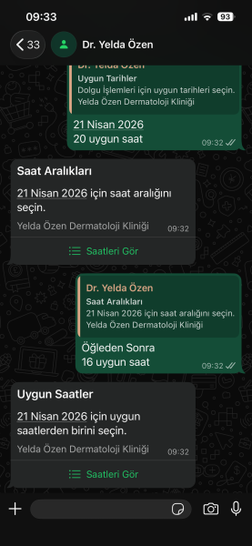 SAAT SEÇİMİ BUTONU